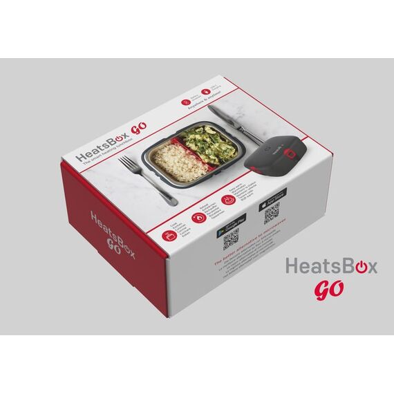 HeatsBox HB-04-102B Elektrische Brotbox 100 W 0,925 l Schwarz Erwachsener, 5 image