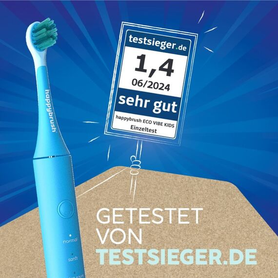 happybrush EcoVibe Kids Paw Patrol Kind Schallzahnbürste Blau, 3 image