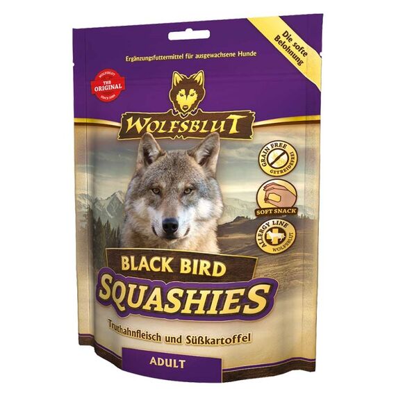 Wolfsblut Black Bird Squashies Hund Snacks Türkei 300 g