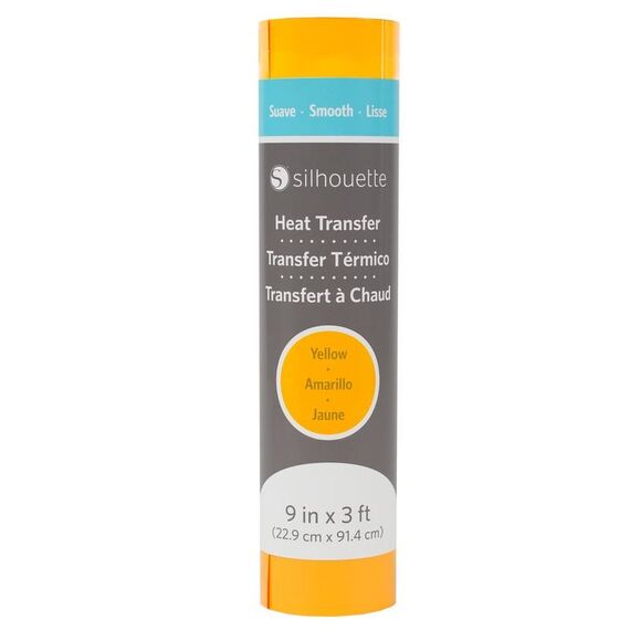 Silhouette HEAT-9SM-YEL-C Folienkleber 1 Stück(e) Gelb, Farbe: Gelb
