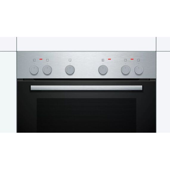 Bosch Serie 2 HEF010BR1 Backofen 66 l Schwarz, Edelstahl, 2 image