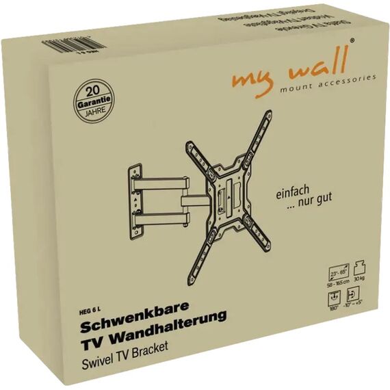 myWall HEG 6 165,1 cm (65") Schwarz, 4 image