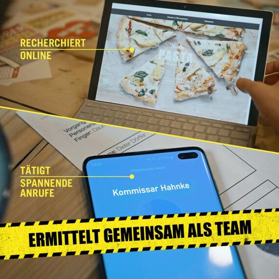 Hidden Games HGFA06EB Brettspiel ICE COLD CRIME 90 min Kartenspiel Detektiv, 6 image