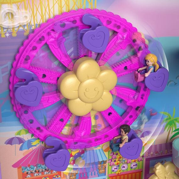 Polly Pocket Puppen Pollyville Urlaub im Rollkoffer Spielset, 5 image