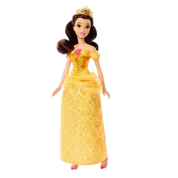 Disney Princess Disney Prinzessin-Spielzeug, Belle-Modepuppe mit Accessoires, 3 image