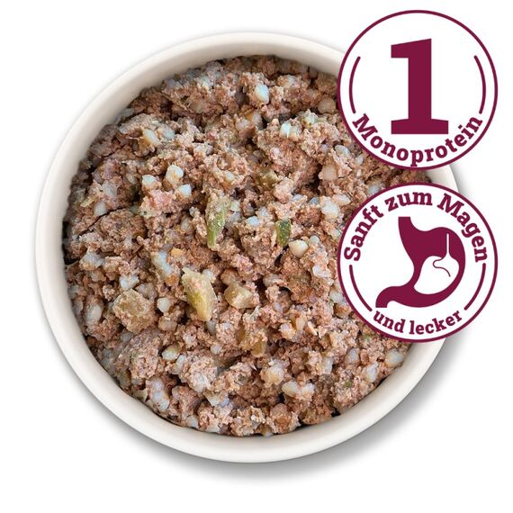 Herrmann's Manufaktur HM006845 Hunde-Dosenfutter Buchweizen, Huhn Adult 800 g, 3 image