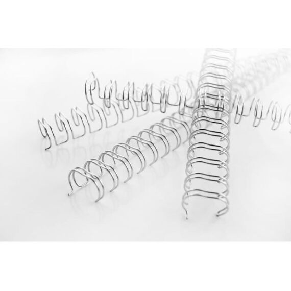 GBC WireBind Drahtbinderücken, silber, 95mm (100), 3 image