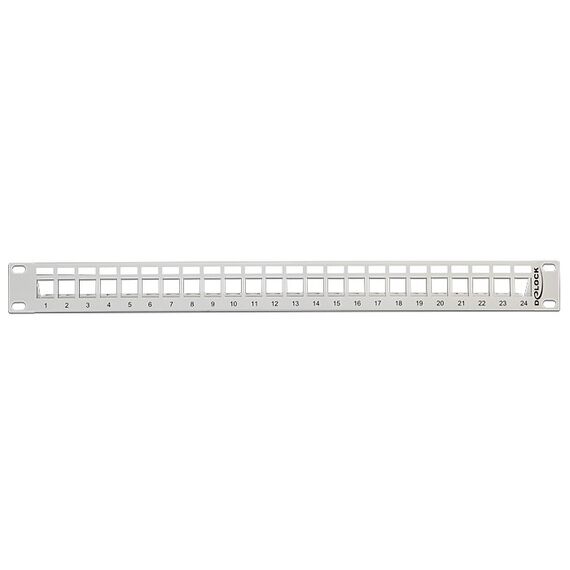 DeLOCK 43302 Patch Panel 1U, 2 image