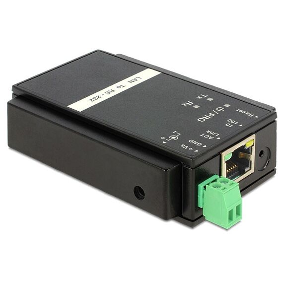 DeLOCK 62504 Kabeladapter RS-232 RJ45 Schwarz