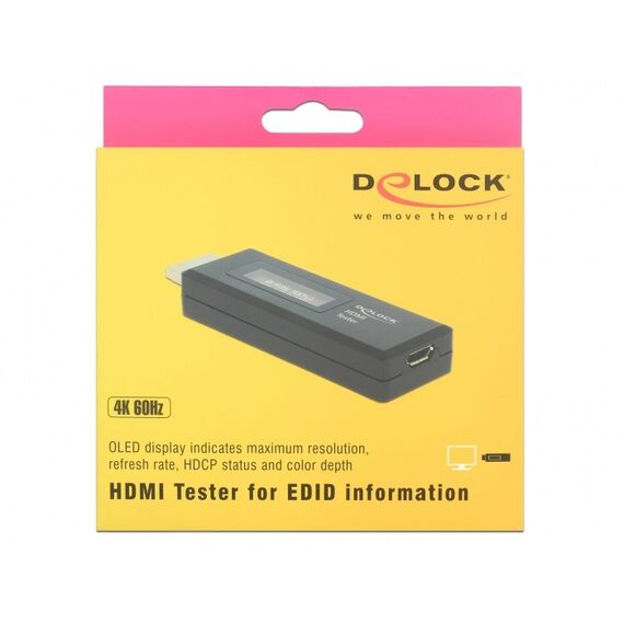 DeLOCK 63327 Kabeladapter HDMI-A 19 pin USB Type Micro-B Schwarz, 3 image