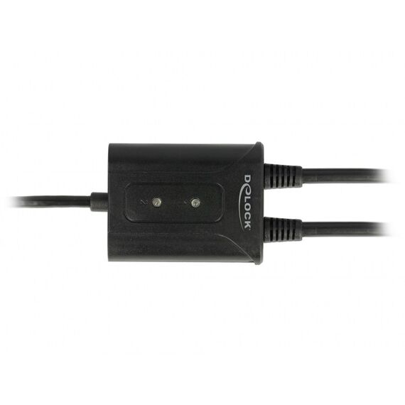DeLOCK 63950 Serien-Kabel Schwarz 0,6 m USB 2.0 Type-A 2 x RS-232 DB9