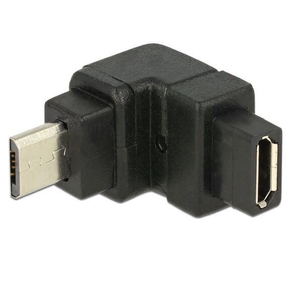 DeLOCK USB2.0Micro-B/USB2.0Micro-B Schwarz