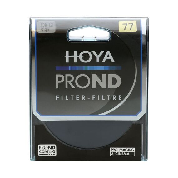Hoya Pro ND16 Neutraldichte-Kamerafilter 77 mm