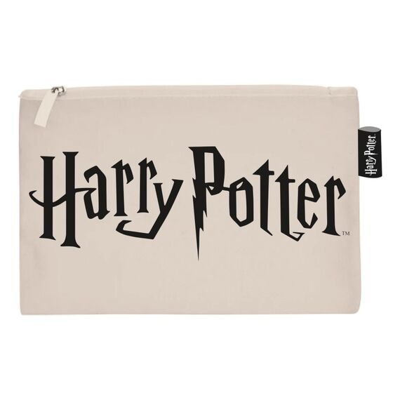 Arditex HP17648 Kulturtasche/Kosmetikkoffer Kulturbeutel Baumwolle, Polyester Beige, Schwarz