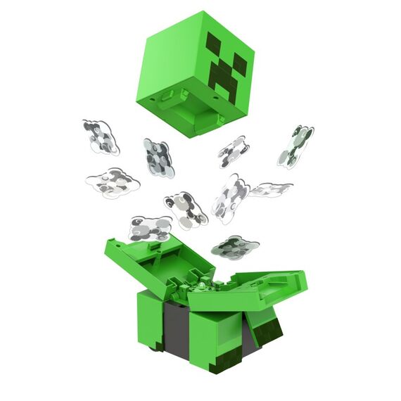 Minecraft explodierender ferngesteuerter Creeper mit Lichtern und Geräuschen, 10 Explosionspartikel und DLC-Code, 2 image