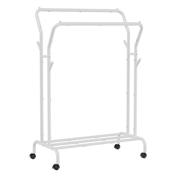 Songmics HSR107W01 Gaderobe Bodenstehend Weiß