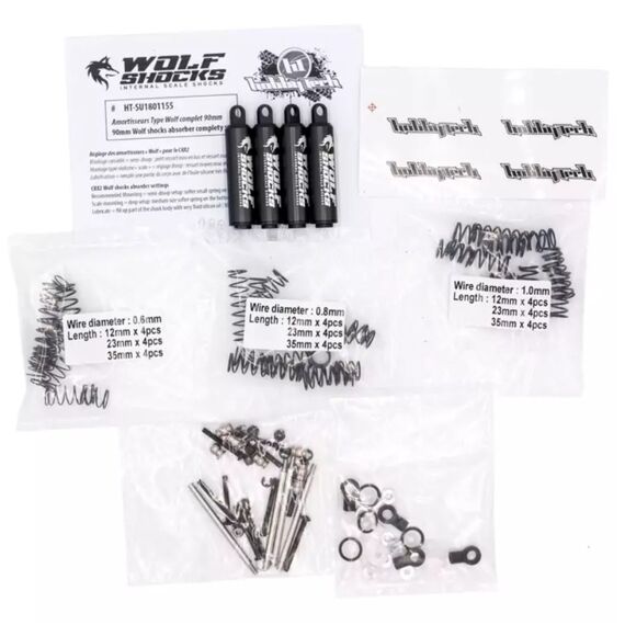 HobbyTech HT-SU1801155 RC-Modellbau ersatzteil & zubehör Stoßdämpfer-Set, 2 image