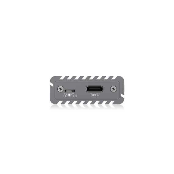 ICY BOX IB-1817M-C31, Type-C® USB 3.2 Gen 2 zu PCIe NVMe M.2 2230/2242/2260/2280 SSD Gehäuse mit Schreibschutz, 8 image