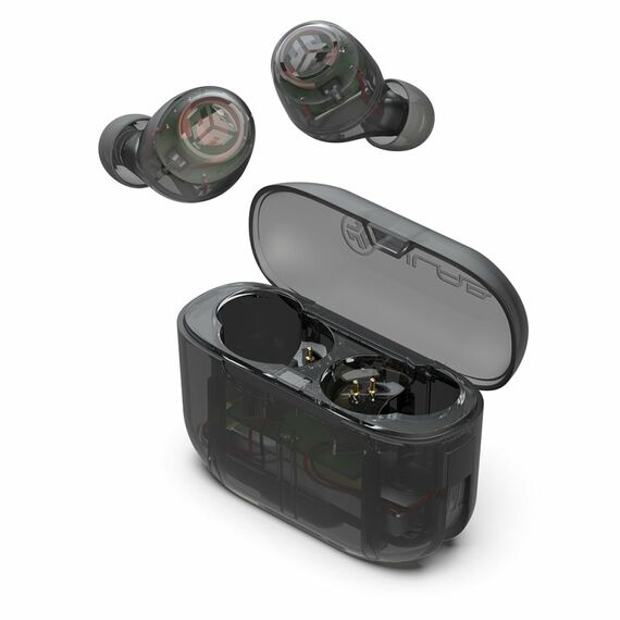 JLab Go Air Pop Kopfhörer True Wireless Stereo (TWS) im Ohr Anrufe/Musik/Sport/Alltag Bluetooth Schwarz, Transparent, 2 image