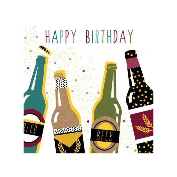 CART - La Compagnie des Arts JB431PORTF Gruß-/Beileidskarte Standard-Grußkarte Geburtstag 6 Stück(e)