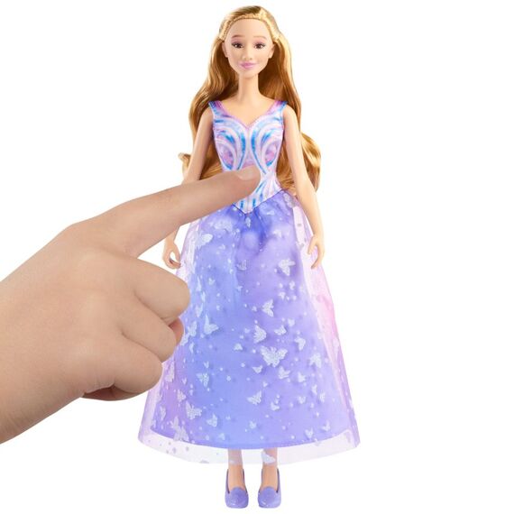 Mattel Wicked: For Good von Universal Pictures Glinda-Puppe, filmgetreues Outfit, singt „For Good“, 3 image