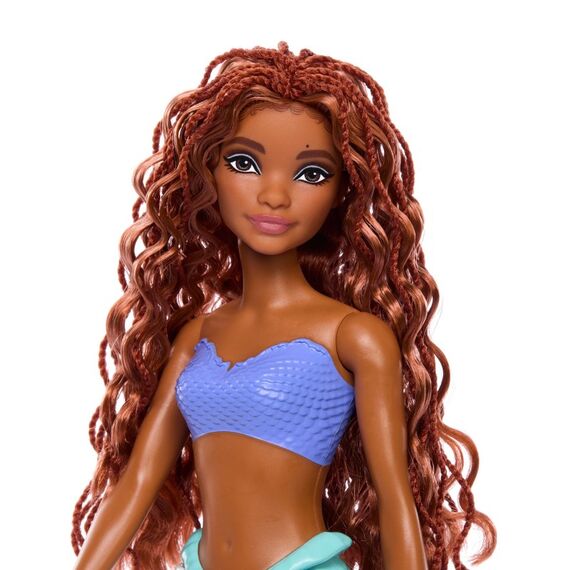 Disney Princess „Arielle, die Meerjungfrau“-Puppe mit glitzernder Flosse, inspiriert von „Arielle, die Meerjungfrau“ (Live-Action-Film), 3 image