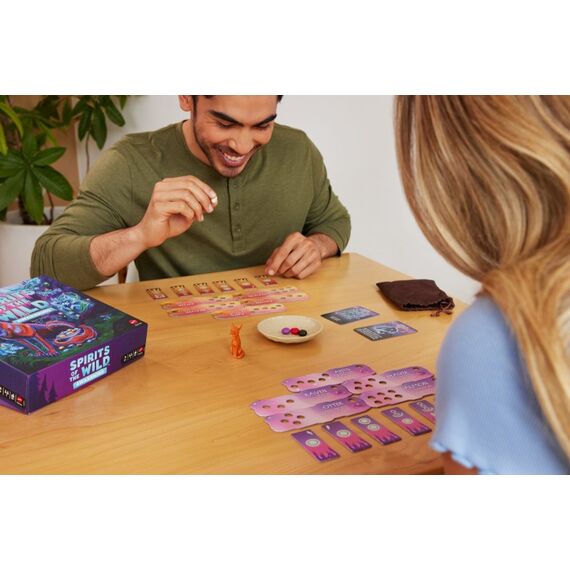 Mattel Games Spirits of the Wild: Awakening, entspannendes, leichtes Strategiebrettspiel in kunstvoller Gestaltung für 2 Spieler, 2 image