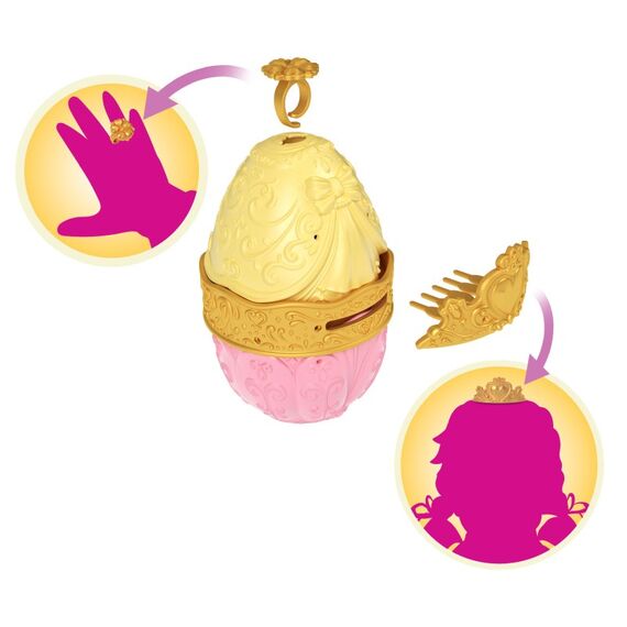 Disney Princess Osterei mit Überraschung mit 1 kleiner Puppe, 2 Röcken und 10 Zubehörteilen (Stile können abweichen), 5 image