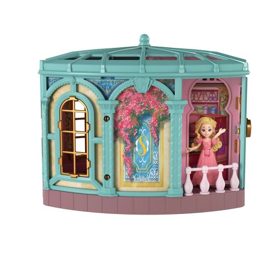 Mattel Universal Pictures Wicked Schlafzimmer-Spielset „Heißgeliebt“ mit kleiner Puppe, bestehend aus 3 Spielbereichen und insgesamt 10 Zubehörteilen, 7 image