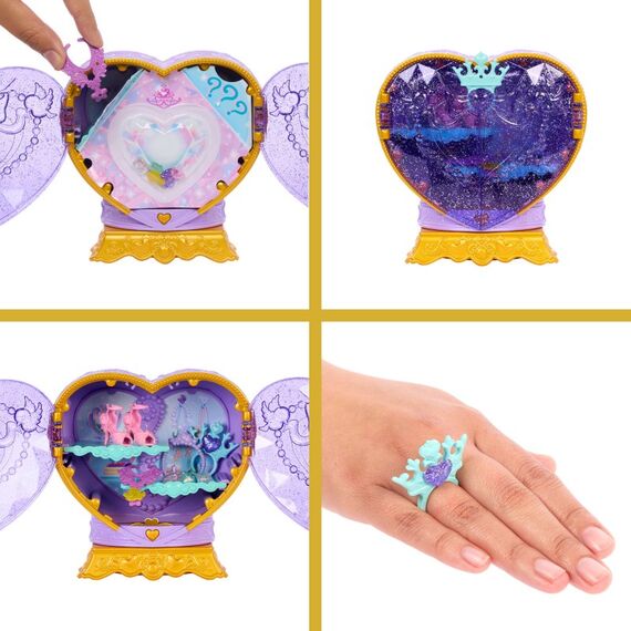 Disney Princess Jewel Reveal Arielle Modepuppe mit 8 Überraschungen wie Juwelenbox und 10 Zubehörteilen, 3 image