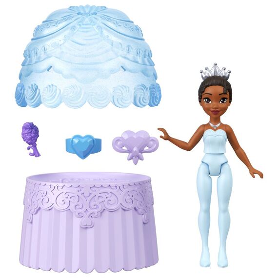 Disney Princess Valentinstag kleine Puppe Cupcake Reveal mit fünf Überraschungen, darunter ein Herzring für das Kind (Puppen können abweichen), 2 image