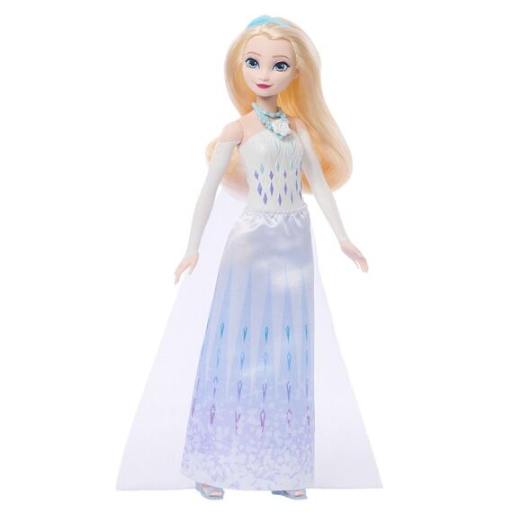 Disney Frozen Disney Die Eiskönigin Jewel Reveal Elsa-Modepuppe mit 8 Überraschungen wie Juwelenbox und 10 Zubehörteilen, 5 image