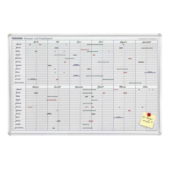 Franken JK710 Planungstafel Jahr