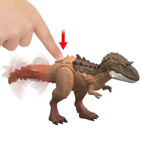 Jurassic World Gigantic Thrashers Gorgosaurus Dinosaurier-Actionfigur, 2 Angriffe und Evolutionsfunktion, 3 image