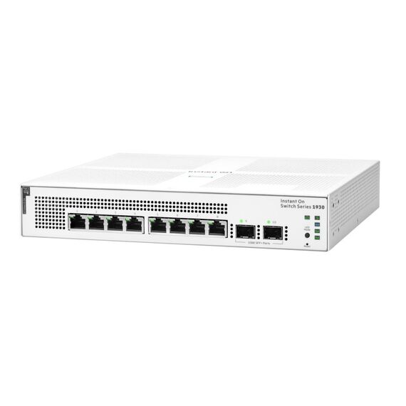 HPE Aruba Networking Networking Instant On Switch 8p Gigabit CL4 PoE 2p SFP 124W 1930