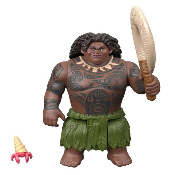 Disney Vaiana Charakterset mit 3 kleinen Puppen, 2 Tierfreunden und 2 Zubehörteilen, vom Film inspiriert, 3 image