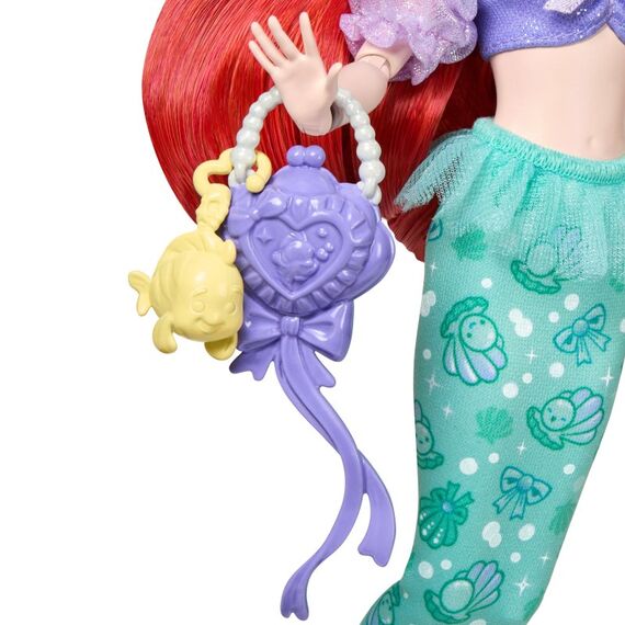 Disney Princess Disney Arielle Prinzessinnen-Manga-Puppe zum Sammeln mit Zubehör, beweglich, Sammelfigur, 3 image