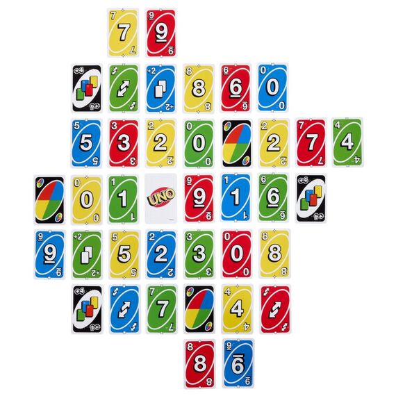 Mattel Games UNO Braille Kartenspiel mit Kartensatz, der speziell für blinde Spieler und Spieler mit Sehbeeinträchtigung konzipiert ist, für 2 bis 10 Spieler, 3 image