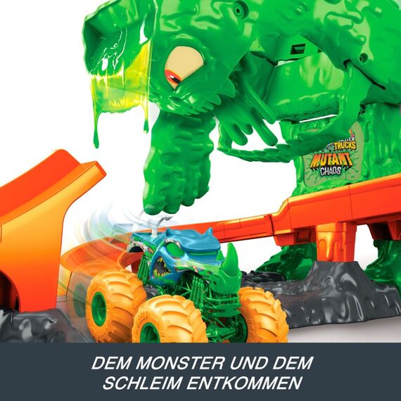 Hot Wheels Monster Trucks Mutant Monster Duell Spielset mit Spielzeug-Truck und Schleim, 9 image