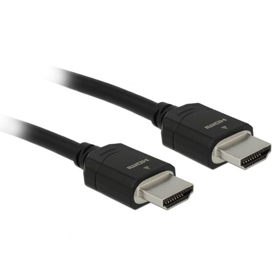 DeLOCK 85294 HDMI-Kabel 2 m HDMI Typ A (Standard) Schwarz, Farbe: Schwarz, Länge: 2 m