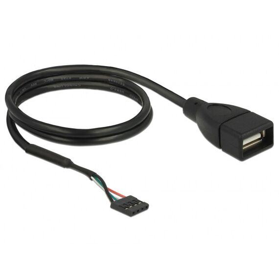 DeLOCK 85671 USB Kabel 0,6 m Schwarz