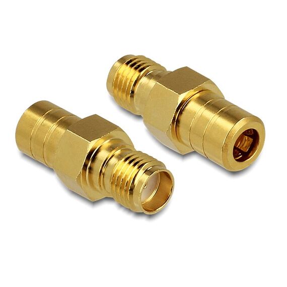DeLOCK 88829 Kabeladapter SMA SMB Gold