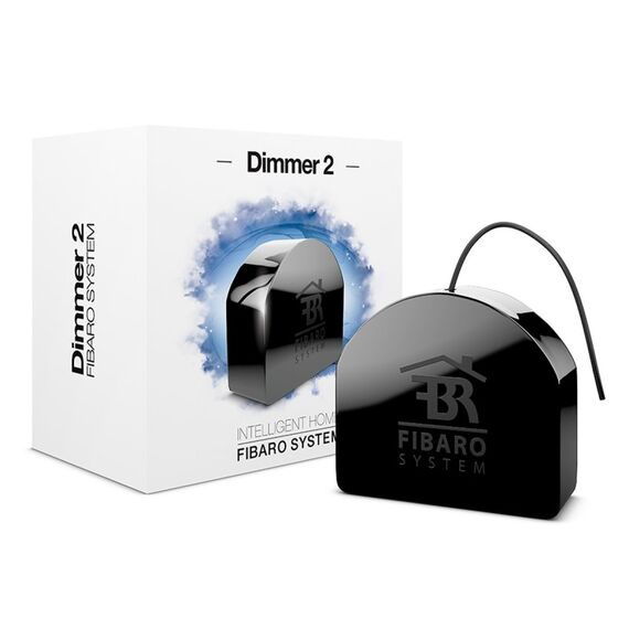 Fibaro Dimmer 2 Freistehend Schwarz