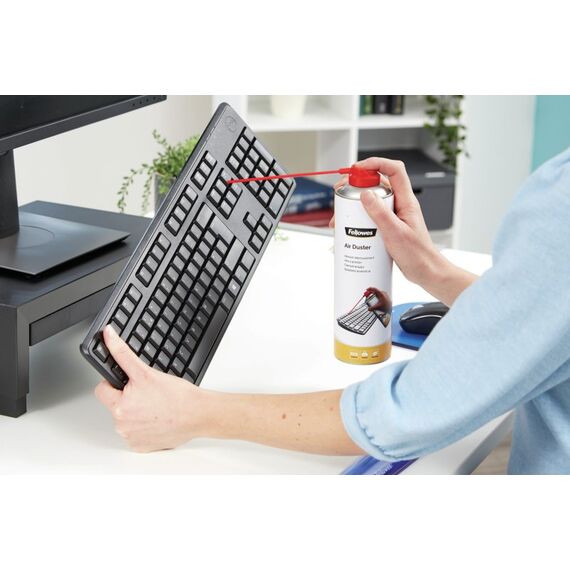 Fellowes 9977804 Reinigungskit Tastatur, Drucker, Universal Luftdruckreiniger für Gerätereinigung 400 ml