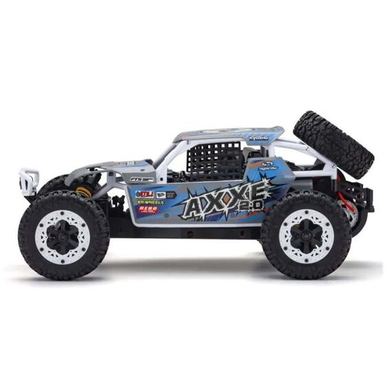 Kyosho EZ Series Axxe 2.0 1:10 Readyset Type.2 Blue ferngesteuerte (RC) modell Drift-Car Elektromotor, 4 image