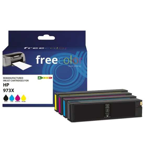 Freecolor K10480F7 Druckerpatrone 4 Stück(e) Kompatibel Schwarz, Cyan, Magenta, Gelb