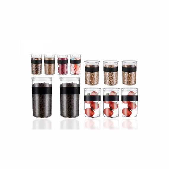 Bodum Presso Zylinder Kunststoff Schwarz, Transparent
