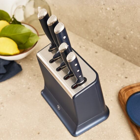 Tefal EverSharp Pro 5-teiliges Messer-Set mit selbstschärfendem Messerblock K297S6, 8 image