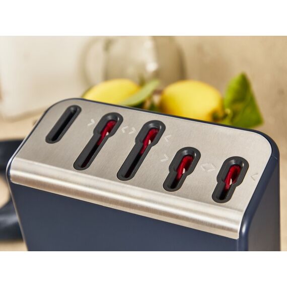 Tefal EverSharp Pro 5-teiliges Messer-Set mit selbstschärfendem Messerblock K297S6, 10 image