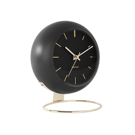Karlsson KA5832BK Wand- /Tischuhr Rund Schwarz